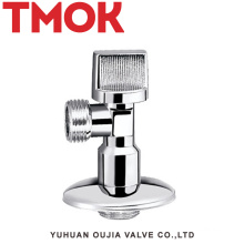 chromed plated stainless steel sanitary quick opening angle valve